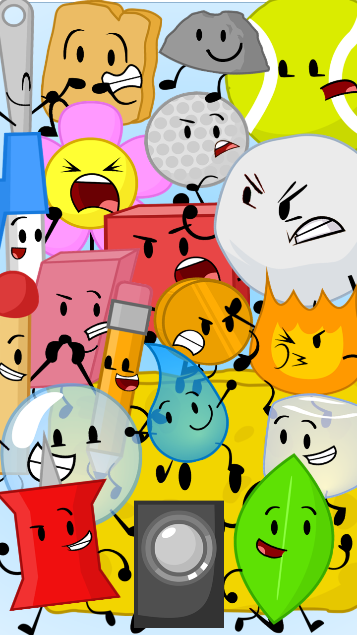 BFDI Phone wallpaper by thendo26 on DeviantArt