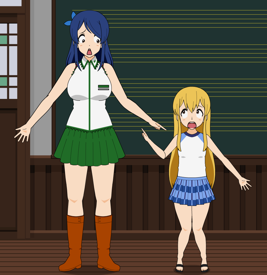 Reversed Fairy Tail- Lucy and Wendy