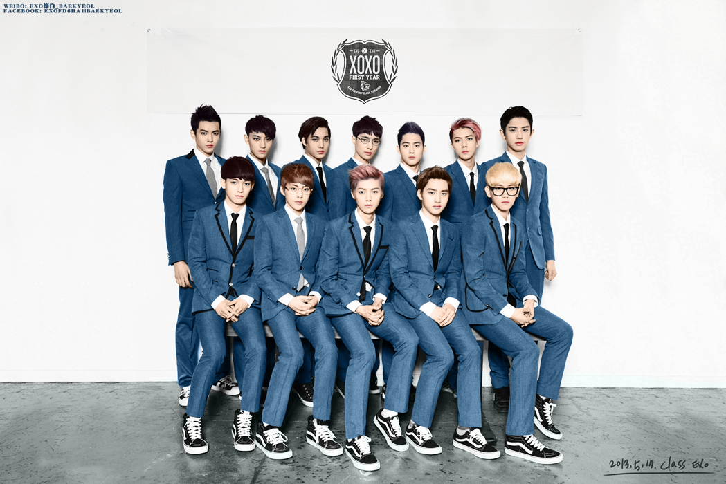 EXO COMEBACK XOXO COLORED by l0vehcl on DeviantArt
