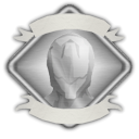 All Purpose Warframe Clan Emblem - Full Silver