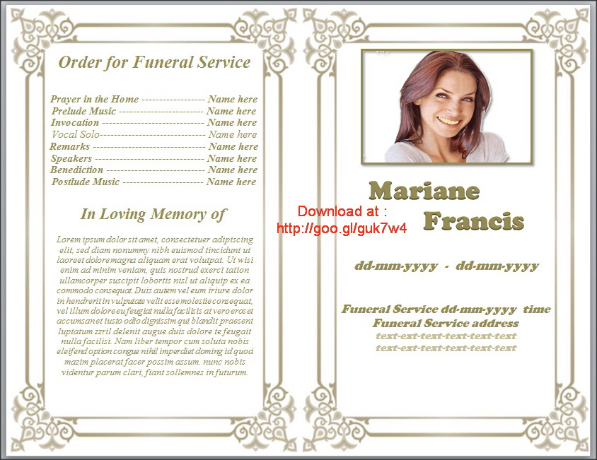 template-of-funeral-program
