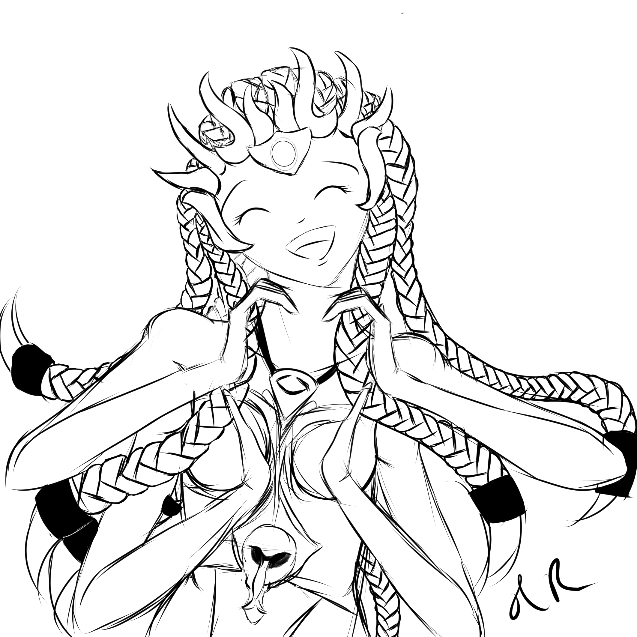 Smite Coloring Pages 3