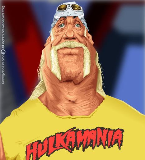 Hulk Hogan by diplines on DeviantArt