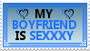 My Boyfriend Is Sexxxy Stamp 1 by OckGal