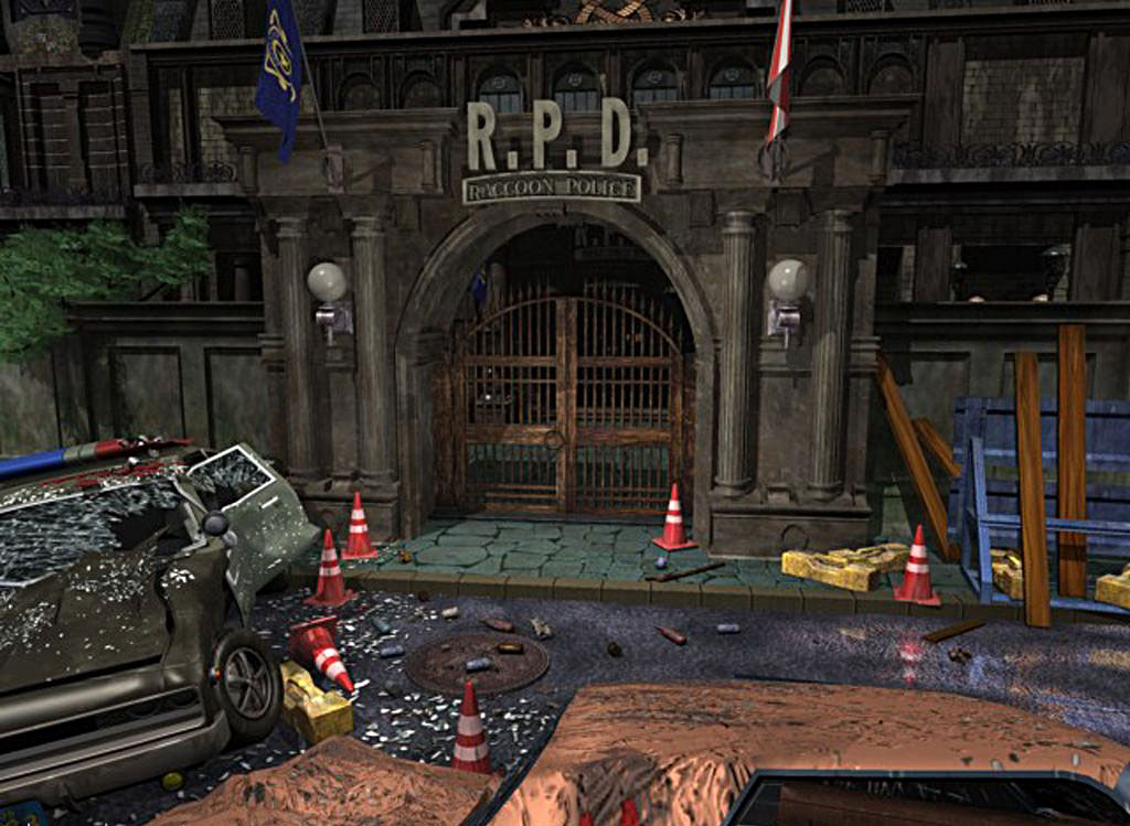 Front Yard and Front Gates R_p_d___re3__by_residentevilcbremake-dcpxwil