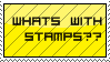 whats with stamps?? by R3V-fiR3