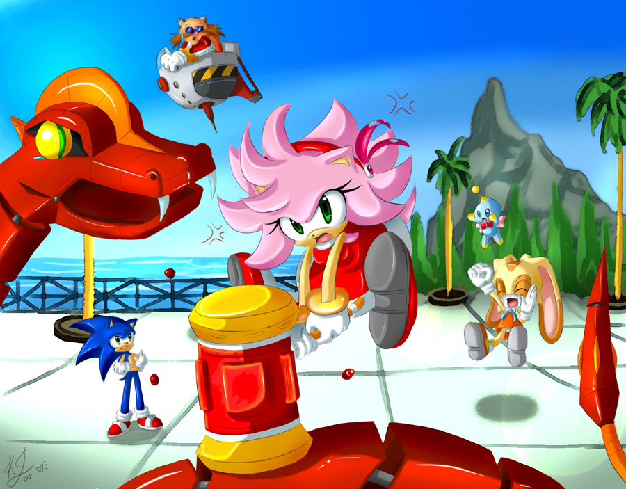 Amy rose by TakeshiJl on DeviantArt