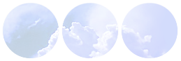 cloud divider {blue version} by bulletblend