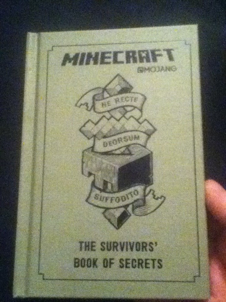 Minecraft Book by saintrowfan2 on DeviantArt