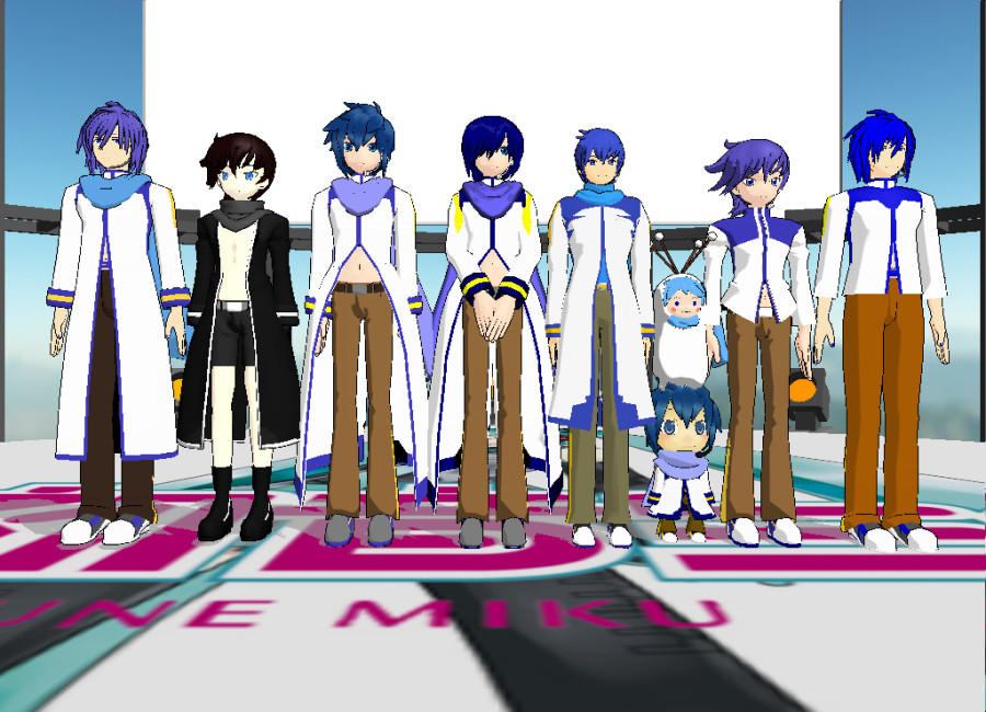 Kaito MMD Model Project by SteelDollS 12-2015 (#1) by 