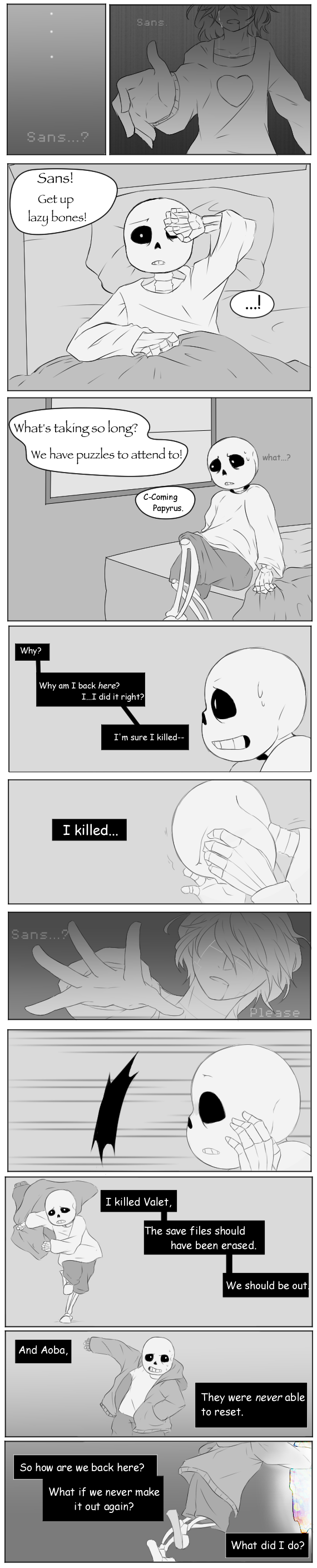 Undertale Reset: Page 1 by MaliceAndMacarons on DeviantArt
