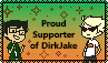 Proud Supporter of DirkJake Stamp by xXHussie-ChanXx