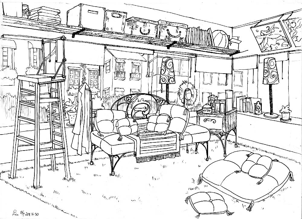  ruang keluarga  by malya on DeviantArt
