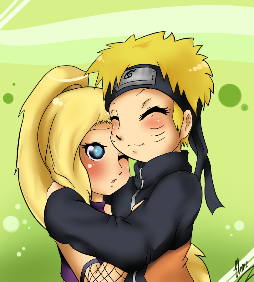 RQ:Ino and Naruto Hug by xXUnicornXx on DeviantArt