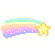Divider rainbow-comet right