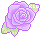 Lavender Rose (Meaning: Love At First Sight)