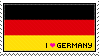 I .heart. Germany Stamp by SakuraStars