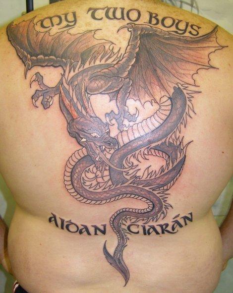 Western Dragon Tattoo by Inkcastle on DeviantArt