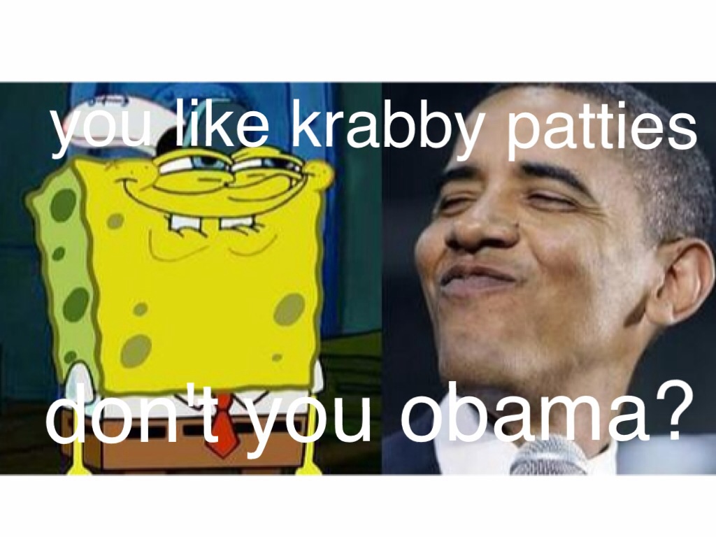Spongebob And Obama Meme By Finnberry527 On DeviantArt