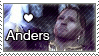 Dragon Age Stamp: Anders by Karithina