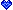F2U Faceted Heart Gem Blue