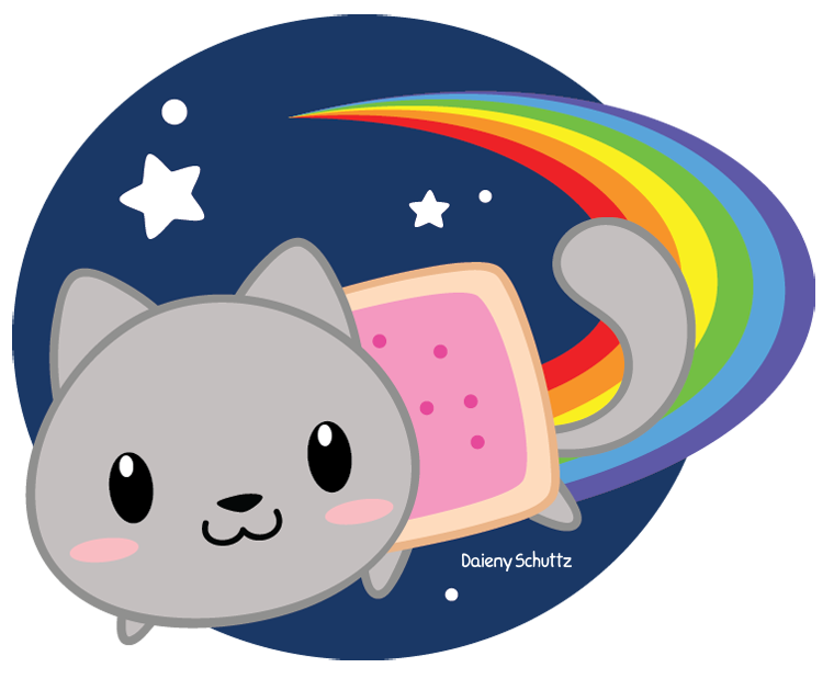 Nyan Cat Chibi  Collection 17+ Wallpapers
