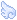 Pixel Wing - Baby Blue - Left