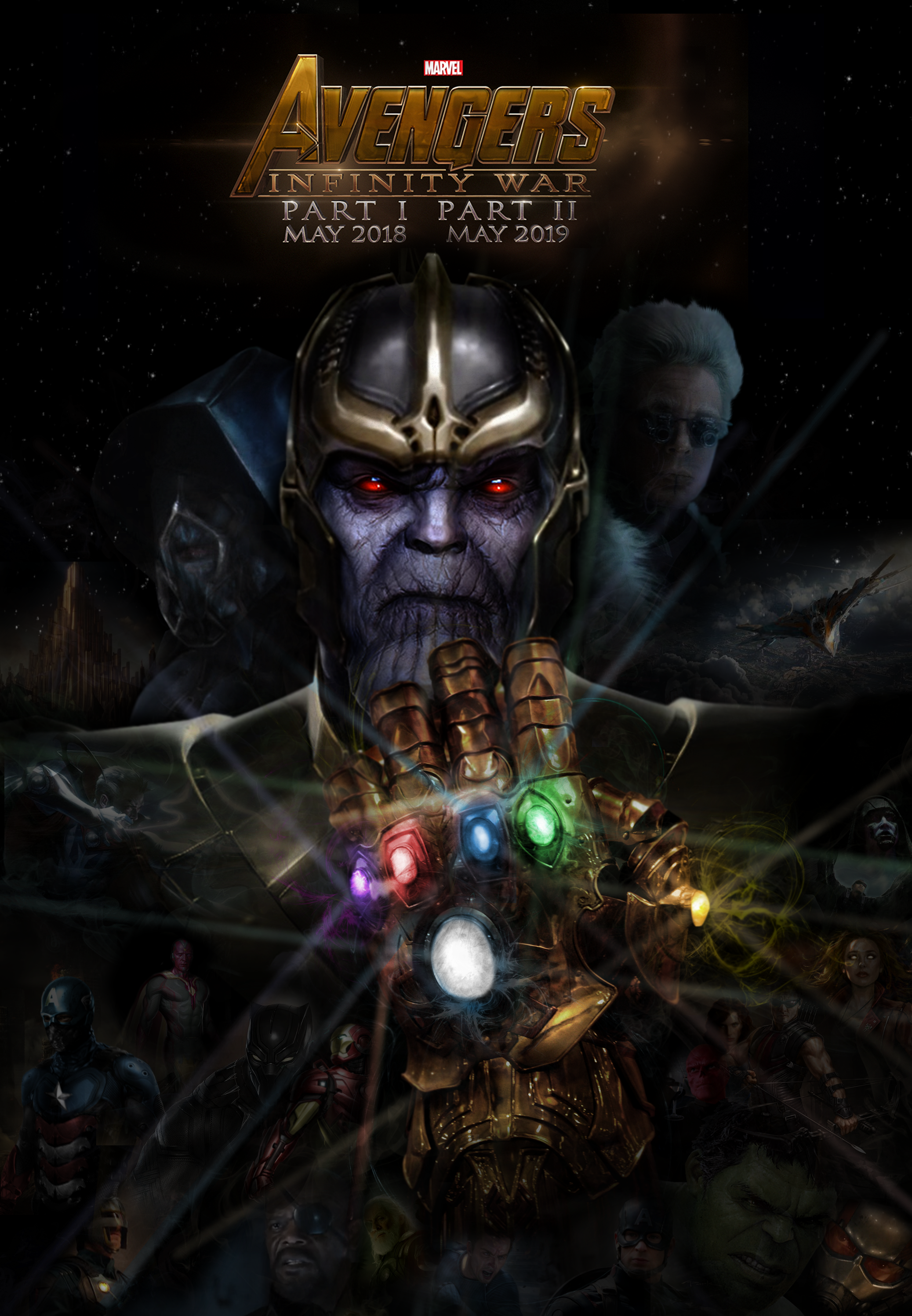 AVENGERS 3: Infinity War fan made poster by ...
