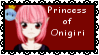 [Stamp] Akane - Princess of Onigiri by Yui-RainHime
