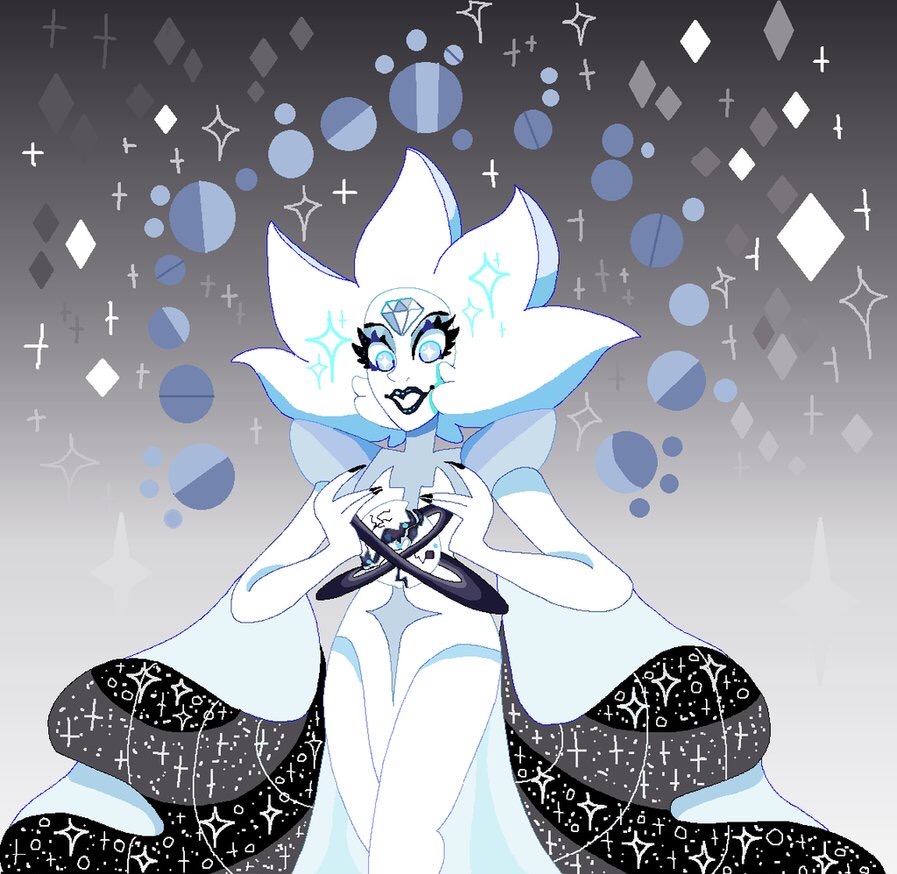 Since the episode came out I decided to try and draw White Diamond again  I can draw backgrounds hnnnh m terrible   Steven Universe (c) Rebecca Sugar