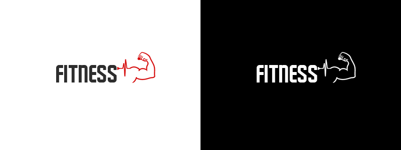 Fitness logo by kom1n on DeviantArt