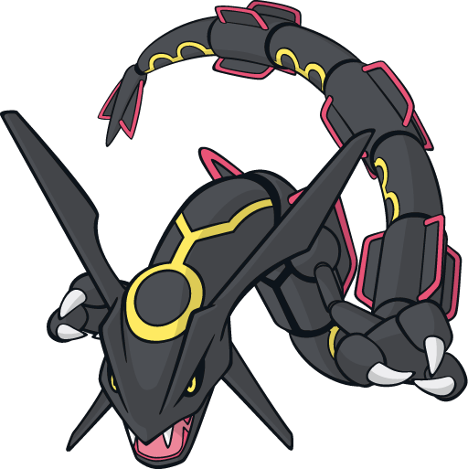 Shiny Rayquaza Global Link Art by TrainerParshen