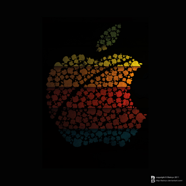 Colored Apple Macintosh by Bakryx on DeviantArt