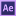 Adobe After Effects CS6 Icon ultramini