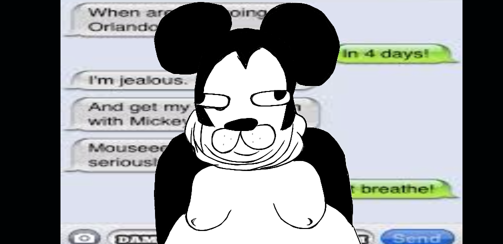 Image result for mickey manboobs deviant art