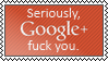 Google plus is fucking shit by black-cat16-stamps