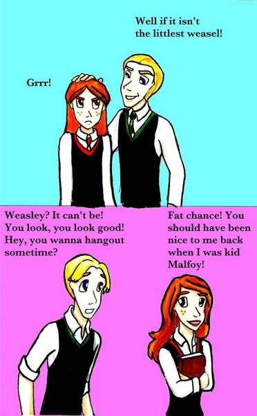 Draco Ginny comic by DKCissner on DeviantArt