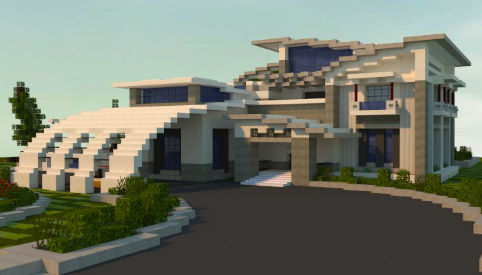  Minecraft  modern  House  by jarnine on DeviantArt