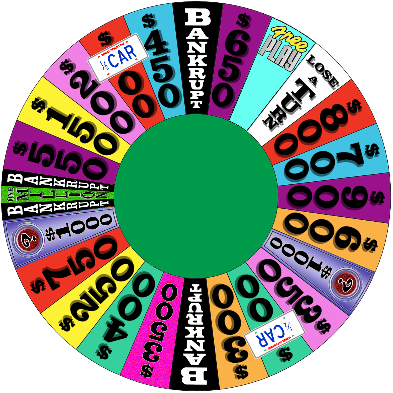 Gary's Wheel of Fortune (MYSTERY ROUND) by LeafMan813 on DeviantArt1324 x 1324
