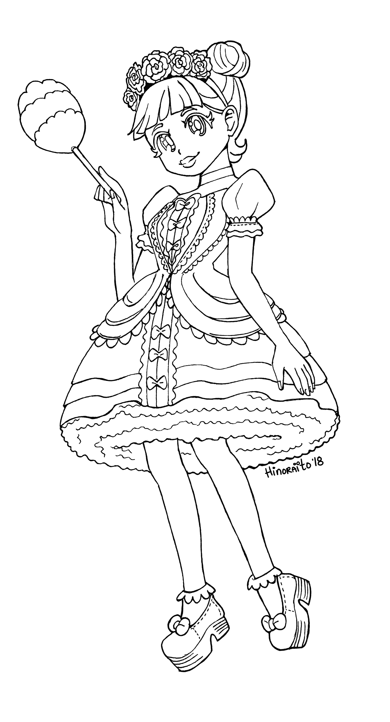 Midnight - LOL Surprise Doll - Coloring Page by hinoraito on DeviantArt