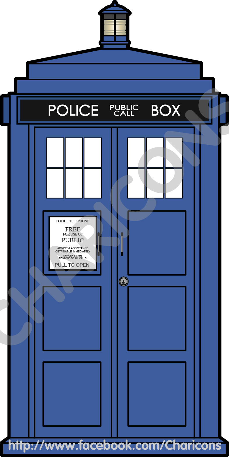 Doctor Who Tardis Charicon by geekeboy on DeviantArt