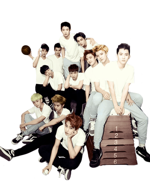EXO_XOXO_PNG by twosquids on DeviantArt
