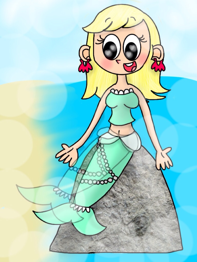 Leni the Mermaid The Loud House by the01angel on DeviantArt