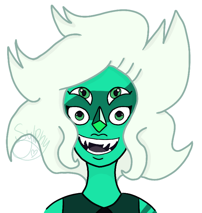 This is one of my favorite fusion designs! Malachite was a great addition to the Steven Universe gemstone roster (design wise) and it makes me said that they didn't show her a lot I was really worr...