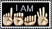 I am Deaf Stamps by VICOZIA