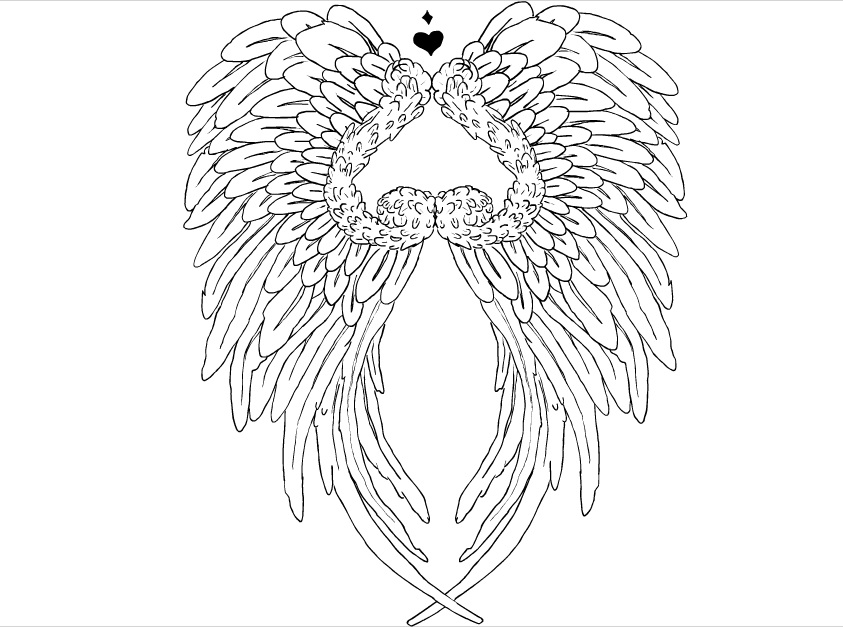 Angel Wings Tattoo by StickerFiend93 on DeviantArt