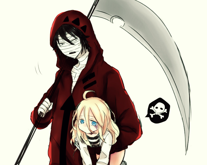 [Coloreado] Angels of Death - Rachel and Zack. by Crystal-HSS on DeviantArt