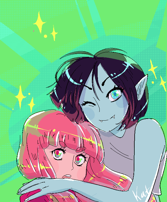 Marcy and PB by muffidoodle on DeviantArt
