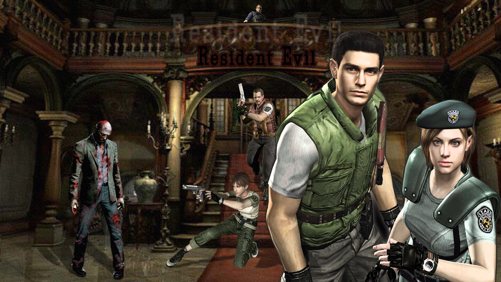 Resident Evil REmake Wallpaper By MusashiChan69 On DeviantArt