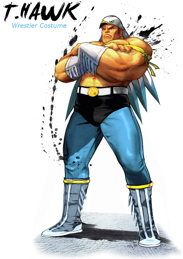 T. Hawk (Street Fighter - alternate costume) by Decerf on DeviantArt
